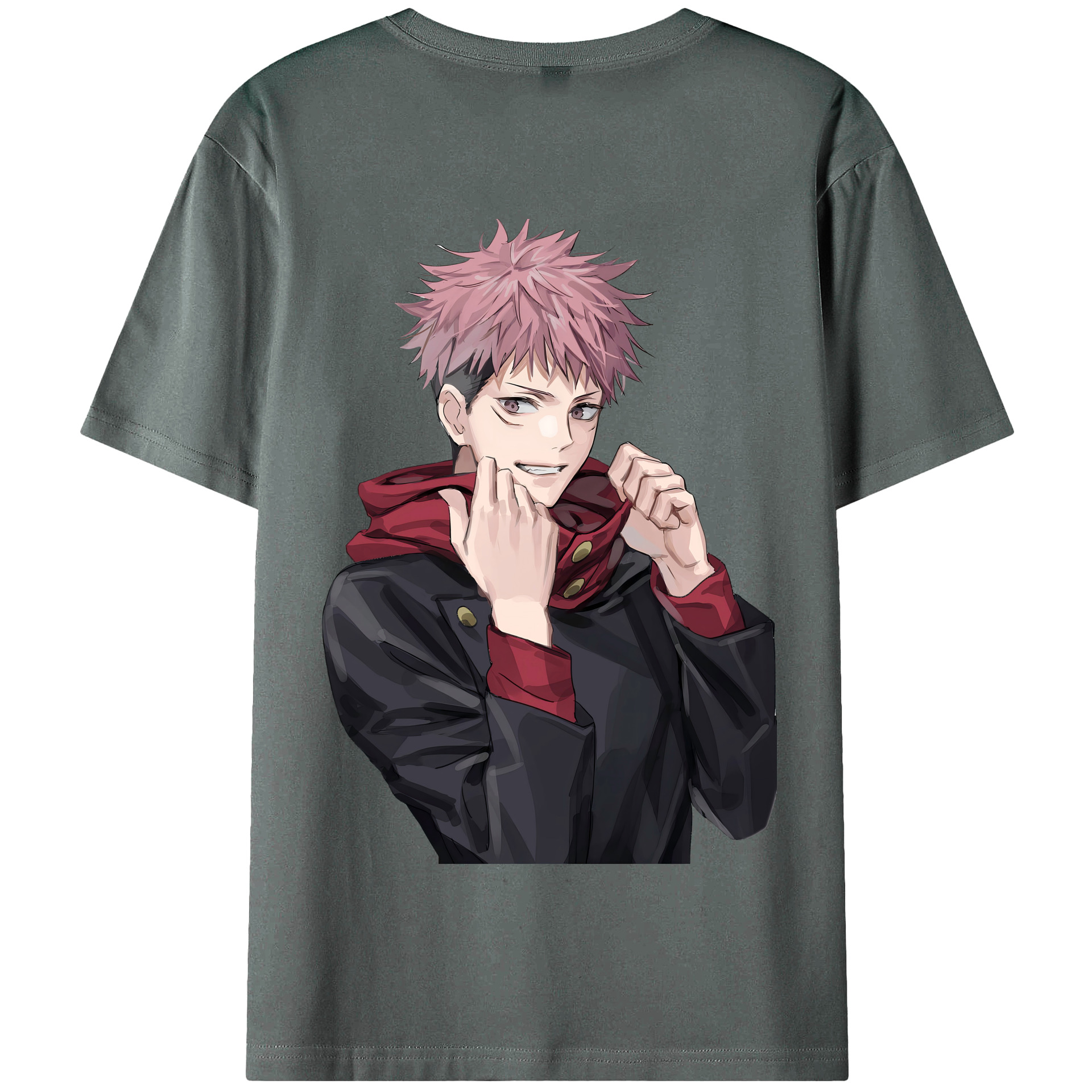 （画像用） 呪術廻戦 Jujutsu Kaisen 綿100％半袖Tシャツ（背面プリント）